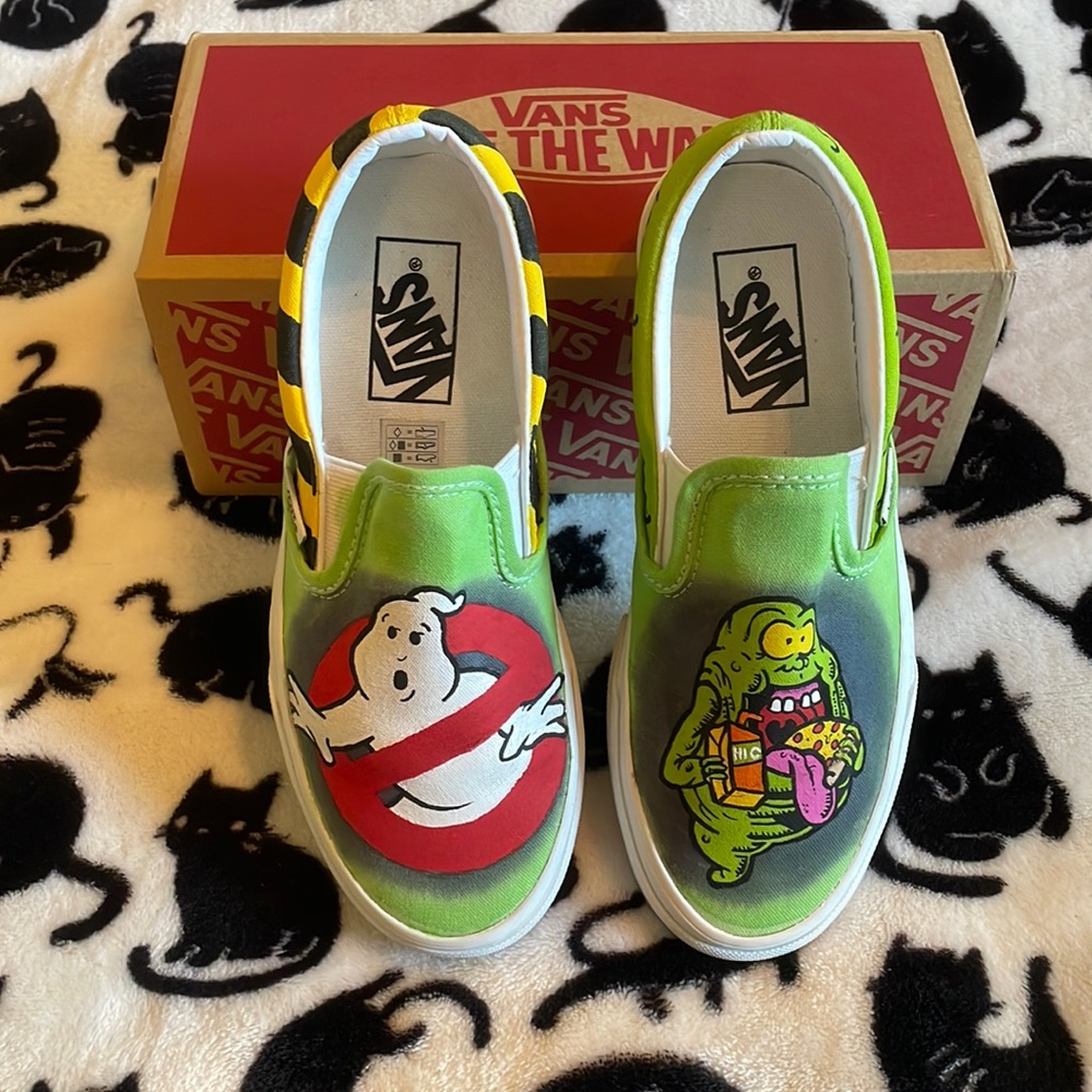 Vans Classic Slip-On Ghostbusters theme